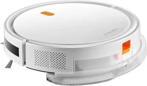 Aspirador Robô Xiaomi Vacuum E5 Preto Com Wi-fi E Controle