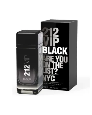 Perfume Carolina Herrera 212 VIP Black Eau de Parfum 200 ml masculino