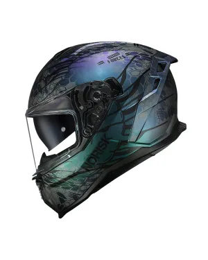 Capacete Norisk Strada 2 Cobra - Roxo/Azul