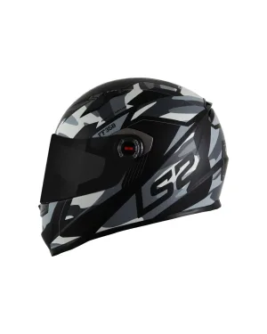 Capacete LS2 FF358 Tank Preto/Cinza