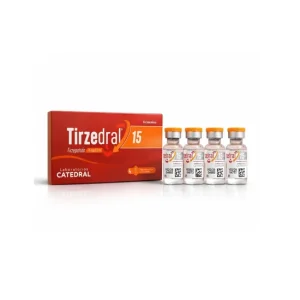 Tirzedral Tirzepatida 15MG / 0.5ML 4 Ampolas