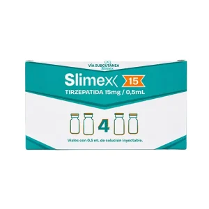 Slimex 15 – Tirzepatida 15mg/0,5mL